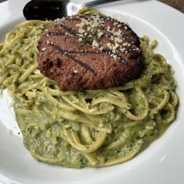 Vegan Pesto Linguini