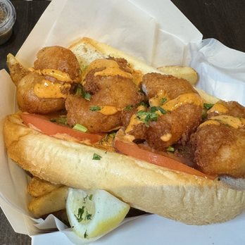Matt's Fish Basket - Great shrimp roll. - Fish & Chips Near Me - Seattle, Washington