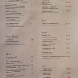 Menu Menu