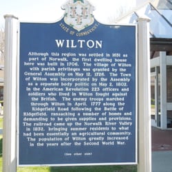 Wilton Historical Marker