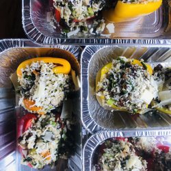 Sunflour Community Bakery - Stuffed organic peppers