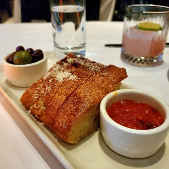 Lavo - omg the bread is amazing - great red sauce, plus olives, yes! - Italian Near Me - Las Vegas, Nevada