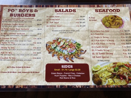 Menu photo 7 Sam’s Southern Eatery Temple, TX