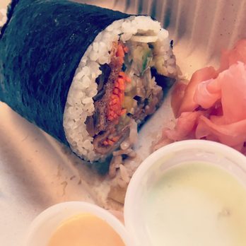 Sushi King - Veggie Protein Sushi Burrito #18 - Japanese Near Me - Chico, California Sushi King - Veggie Protein Sushi Burrito #18 - Japanese Near Me - Chico, California