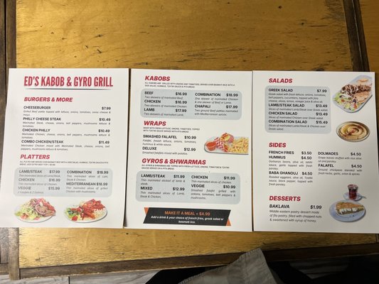 Menu photo 4 Ed's Kabob And Gyro Grill Lodi, CA