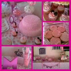 Dessert tables, decorations, cotton candy, popcorn, snowcone machines and many more