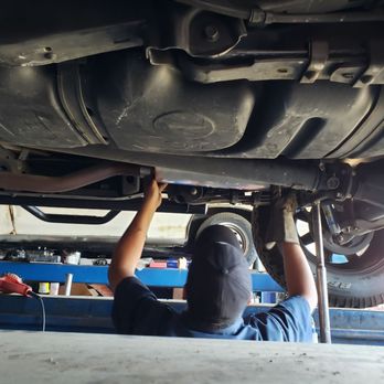 Eddie's Mufflers - Test fitting new Borla - Auto Repair Near Me - Compton, California