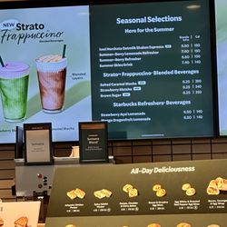 Starbucks - Menu