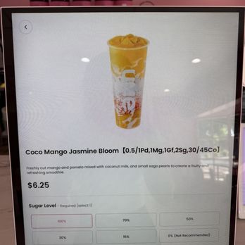 Ume Tea - UMeCoco Mango Jasmine Bloom - Bubble Tea Near Me - Sacramento, California Ume Tea - UMeCoco Mango Jasmine Bloom - Bubble Tea Near Me - Sacramento, California