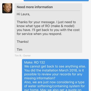 The Water Guy - Comments - Plumbing Near Me
