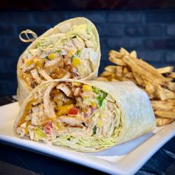 The Woods - Chipotle Chicken Wrap!
