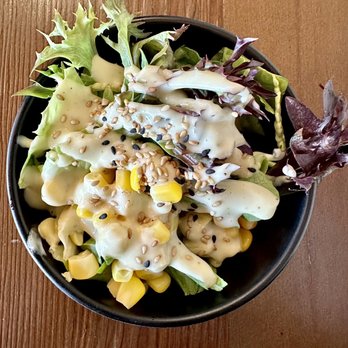 Sushi Fire - Fullerton - side salad - - Ramen Near Me - Fullerton, California