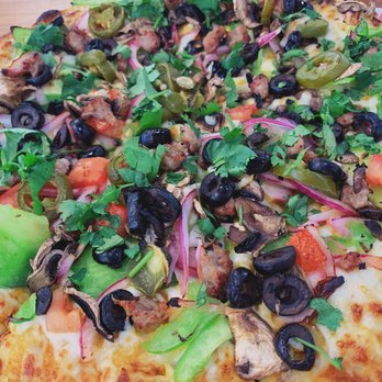Curry Pizza House Fremont Mission - Curry Veggie Delight - Pizza Near Me - Fremont, California