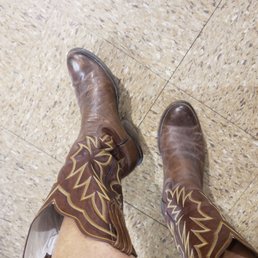 My partner got me these a*s kicking cowboy boots here
