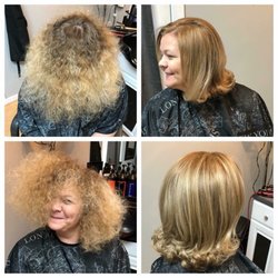 Salon Ru' - Smoothed out and blonde again!