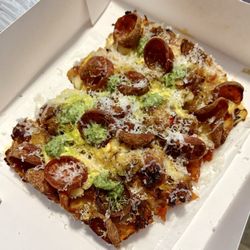 Enuf Pastry & Cheese - Pepperoni and sausage focaccia