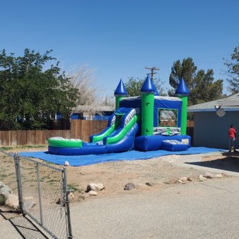 Lightning Party Rentals - 13x25ft mini waterslide combo - Party Equipment Rentals Near Me Lightning Party Rentals - 13x25ft mini waterslide combo - Party Equipment Rentals Near Me