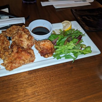 JINYA Ramen Bar - Woodlands - Katsu chicken appetizer. Very good. - Ramen Near Me - Spring, Texas JINYA Ramen Bar - Woodlands - Katsu chicken appetizer. Very good. - Ramen Near Me - Spring, Texas