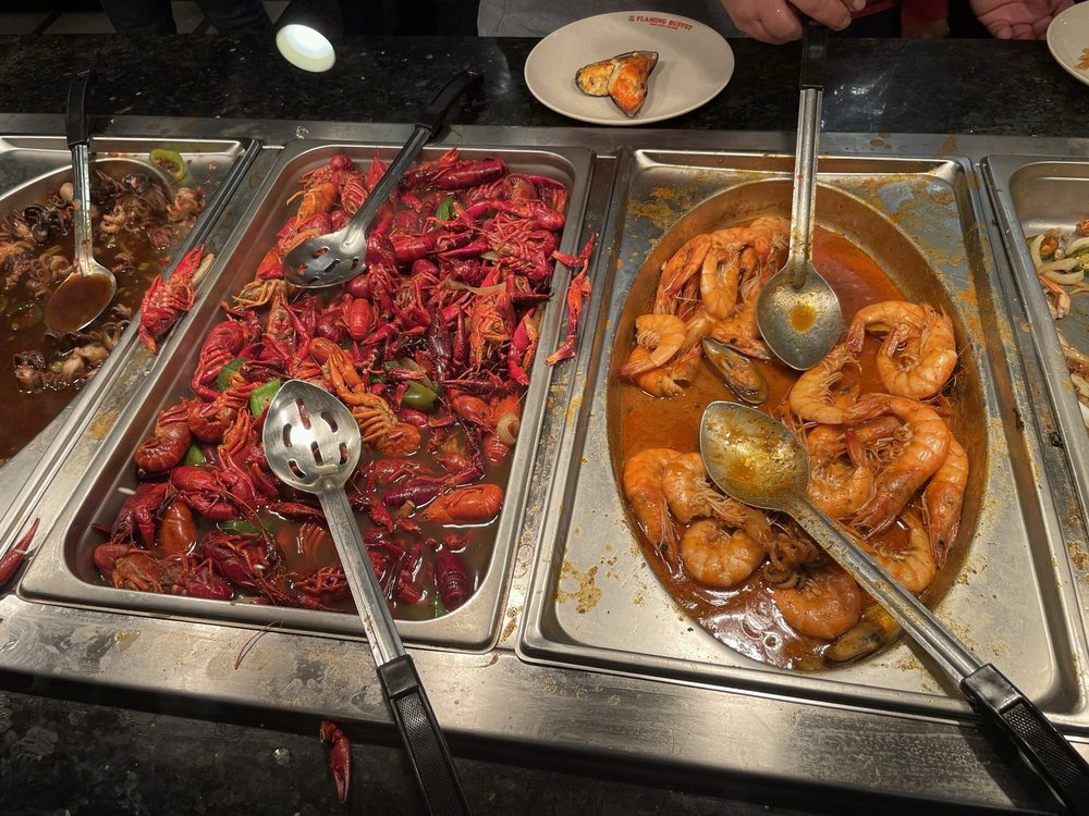 FLAMING BUFFET Updated April 2024 60 Photos & 56 Reviews 104 W