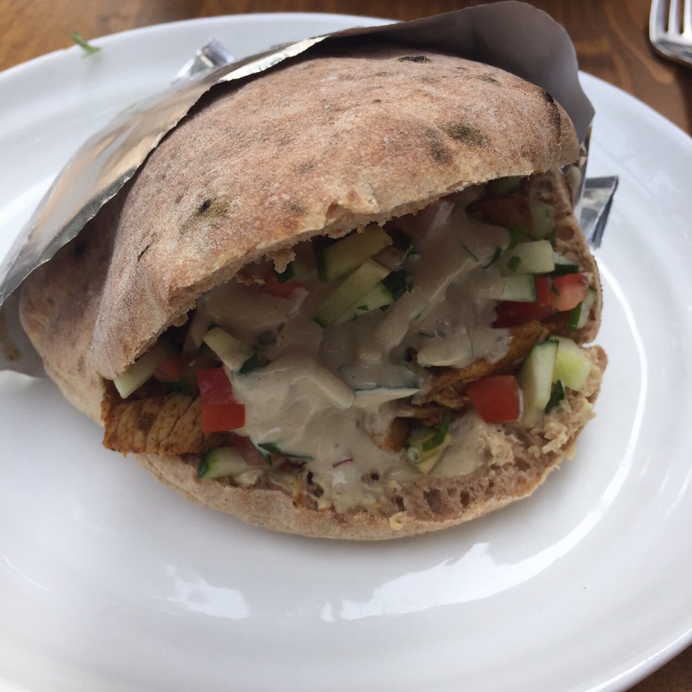 Batata - Overflowing chicken shawarma pita. Quite nice. - Middle Eastern Near Me - Brooklyn, New York Batata - Overflowing chicken shawarma pita. Quite nice. - Middle Eastern Near Me - Brooklyn, New York