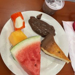 Ocean Star Super Buffet - Variety of fruits and desserts..yummy.