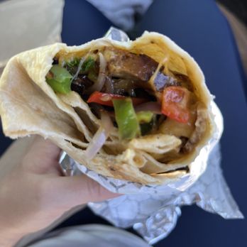 Grass Roots Kitchen - Vegan Philly "Cheesesteak" Burrito - New American Near Me - Tarrytown, New York Grass Roots Kitchen - Vegan Philly "Cheesesteak" Burrito - New American Near Me - Tarrytown, New York