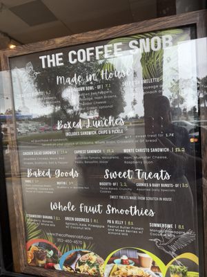 Menu photo 1 The Coffee Snob Leesburg, FL Menu photo 1 The Coffee Snob Leesburg, FL