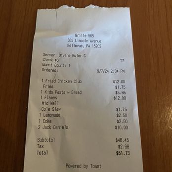 Grille 565 - American Near Me - Bellevue, Pennsylvania