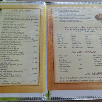 Kim Phuong - Menu - Vietnamese Near Me - Renton, Washington