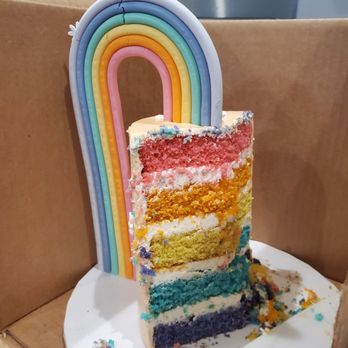 Pastel - It's as beautiful inside as it is outside! - Custom Cakes Near Me Pastel - It's as beautiful inside as it is outside! - Custom Cakes Near Me