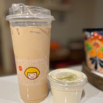 Happy Lemon Premier - A8. Milk Tea with Salted Cheese Cold - Bubble Tea Near Me - San Jose, California