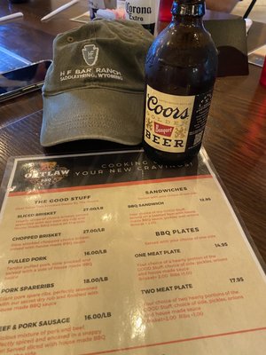 Menu photo 6 OUTLAW BBQ COMPANY Chama, NM