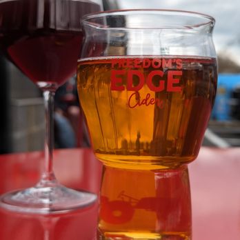 Freedom's Edge Cider - Cider outside. - Cideries Near Me - Portland, Maine Freedom's Edge Cider - Cider outside. - Cideries Near Me - Portland, Maine