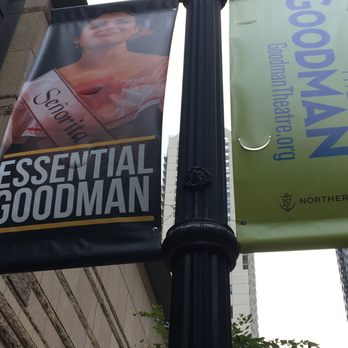 Goodman Theatre - Signage outside - Performing Arts Near Me - Chicago, Illinois Goodman Theatre - Signage outside - Performing Arts Near Me - Chicago, Illinois