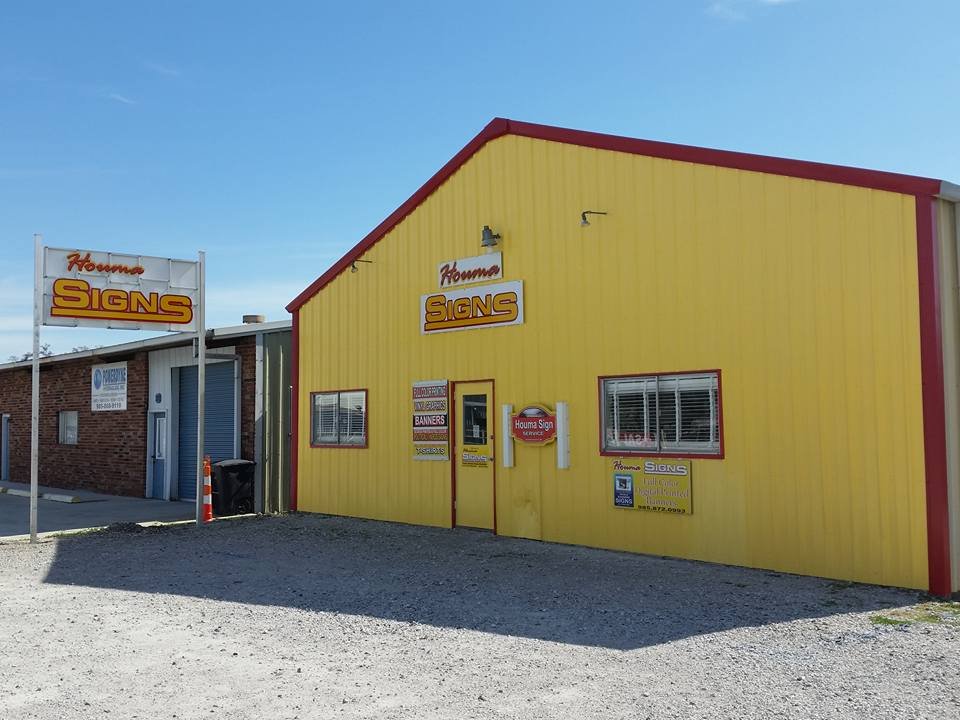 HOUMA SIGN SERVICE Graphic Design 2420 Bayou Blue Rd, Houma, LA