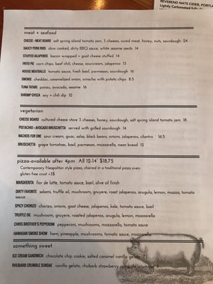 Menu photo 5 Dirty Northern Whitehorse, YT
