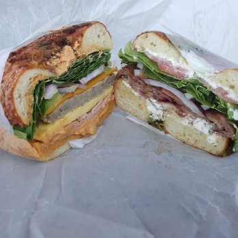 Sage Coffee House &  Bistro - LEFT: Dalles, RIGHT: BLT w/ jalapeño cream cheese - Sandwiches Near Me - Quincy, Washington