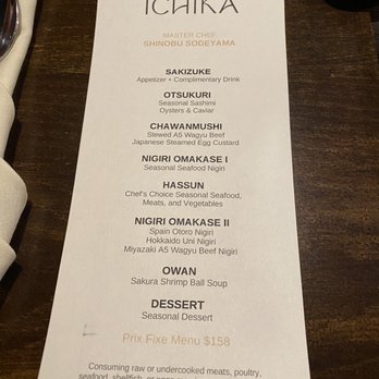 Ichika - End of March 2022 Menu, April new menu TBD - Sushi Bars Near Me - Milpitas, California Ichika - End of March 2022 Menu, April new menu TBD - Sushi Bars Near Me - Milpitas, California