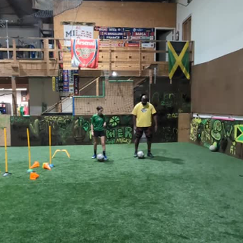 Power Training - Coach Sy training his athletes by showing them the moves himself. - Soccer Near Me - Valencia, California Power Training - Coach Sy training his athletes by showing them the moves himself. - Soccer Near Me - Valencia, California