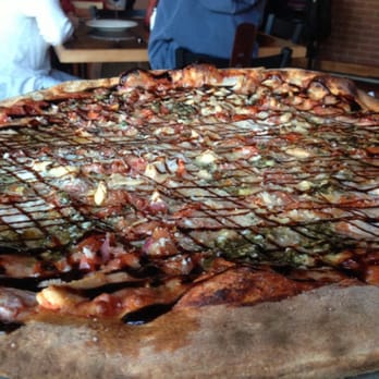 Fire Engine Pizza Company - Margherita with balsamic reduction - Pizza Near Me - Bridgeport, Connecticut Fire Engine Pizza Company - Margherita with balsamic reduction - Pizza Near Me - Bridgeport, Connecticut