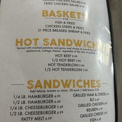 Farmhouse Kitchen - Menu