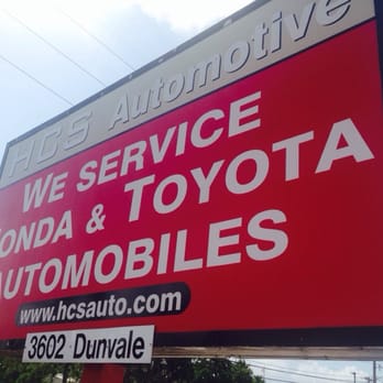 HCS Automotive - Signage so you know how to find these guys. - Auto Repair Near Me - Houston, Texas HCS Automotive - Signage so you know how to find these guys. - Auto Repair Near Me - Houston, Texas