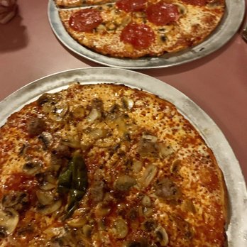 Colony Grill - Hot oil mushroom pie Pepporoni and mushroom pie - Pizza Near Me - Stamford, Connecticut Colony Grill - Hot oil mushroom pie Pepporoni and mushroom pie - Pizza Near Me - Stamford, Connecticut
