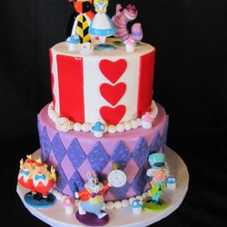 Cake Frenzy - Alice in Wonderland Birthday Cake