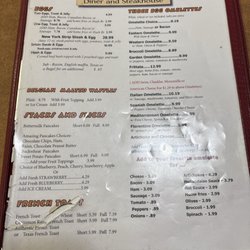 Golden Eagle Family Restaurant - Menu