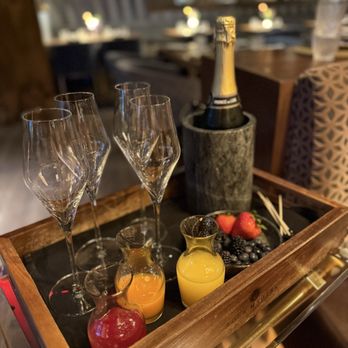 Toca Madera - Mimosa kit - Steakhouses Near Me - Houston, Texas