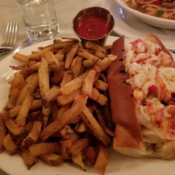 Neptune Oyster - Lobster roll with fries - Seafood Near Me - Boston, Massachusetts Neptune Oyster - Lobster roll with fries - Seafood Near Me - Boston, Massachusetts