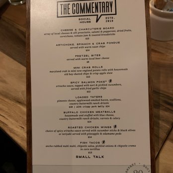 The Commentary - Best new spot in Arlington! - Bars Near Me - Arlington, Virginia