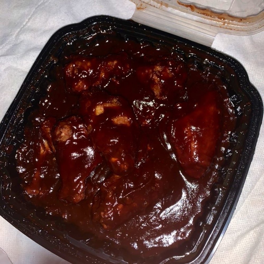 HONEY BBQ WINGS (saucy)