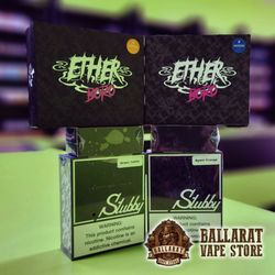 Ballarat Vape Store - Vaping Bogan x Suicide Mods Stubby and the Ether Boro tank.